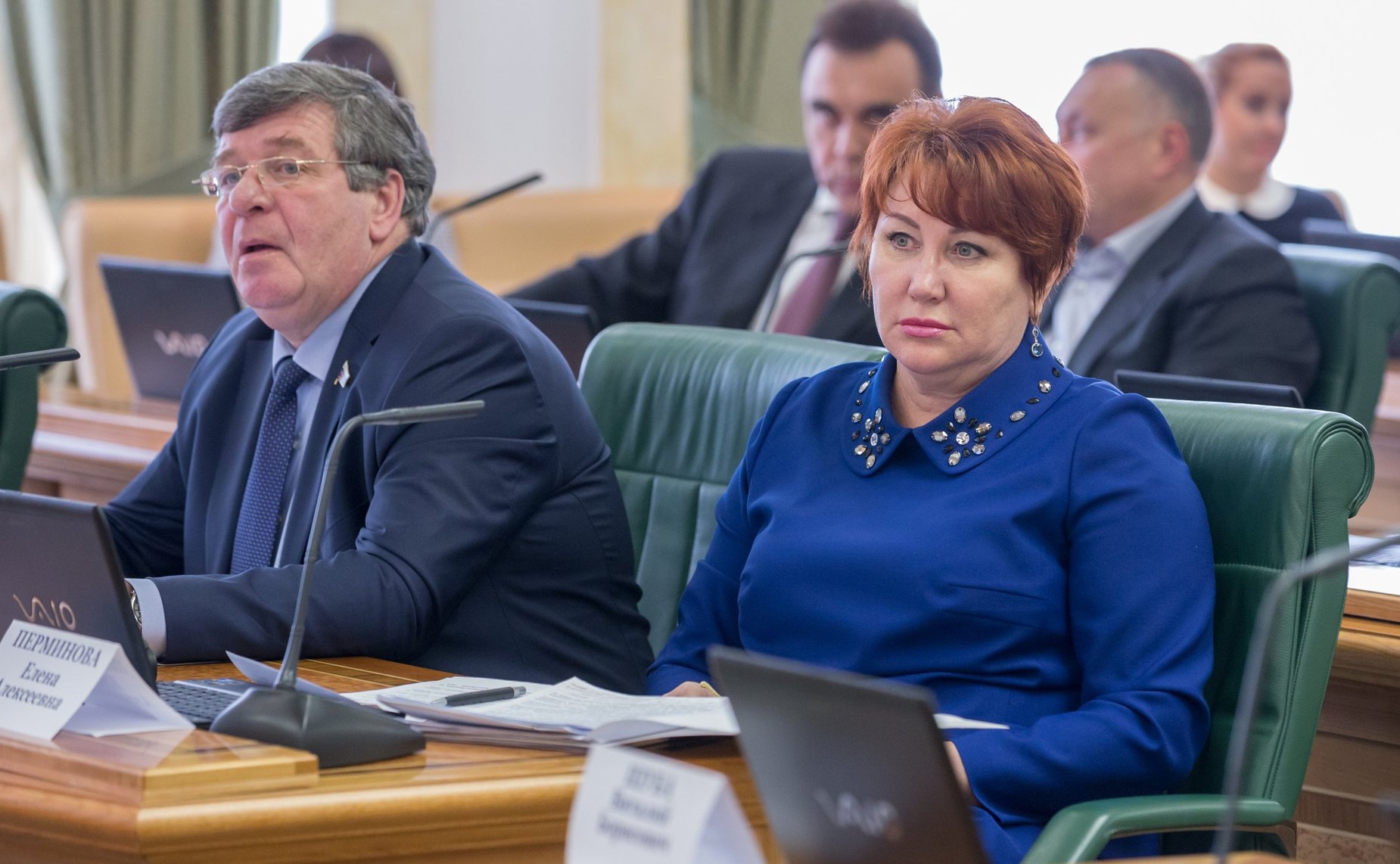 В. Семенов и Е. Перминова