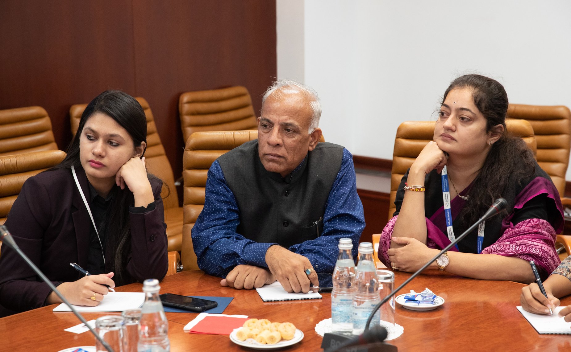 Встреча Е. Афанасьевой с делегацией представителей молодого поколения политическит активных ответственных работников Индии