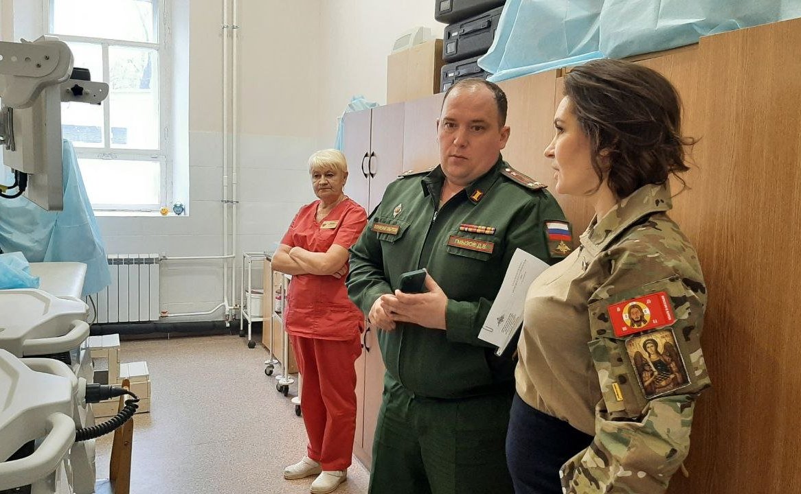 Маргарита Павлова в ходе региональной поездки посетила военный госпиталь, расположенный в Челябинске