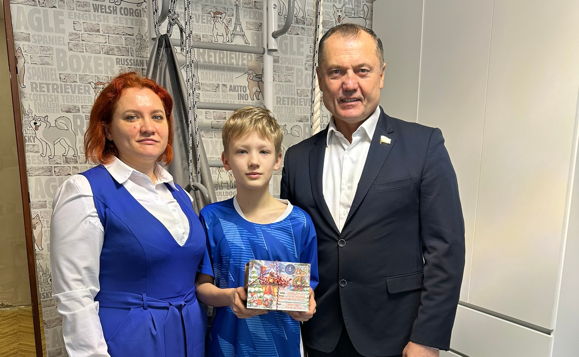 Игорь Мурог принял участие в новогодней благотворительной акции «Ёлка желаний» и исполнил новогоднее желание юного спортсмена из Рязанской области