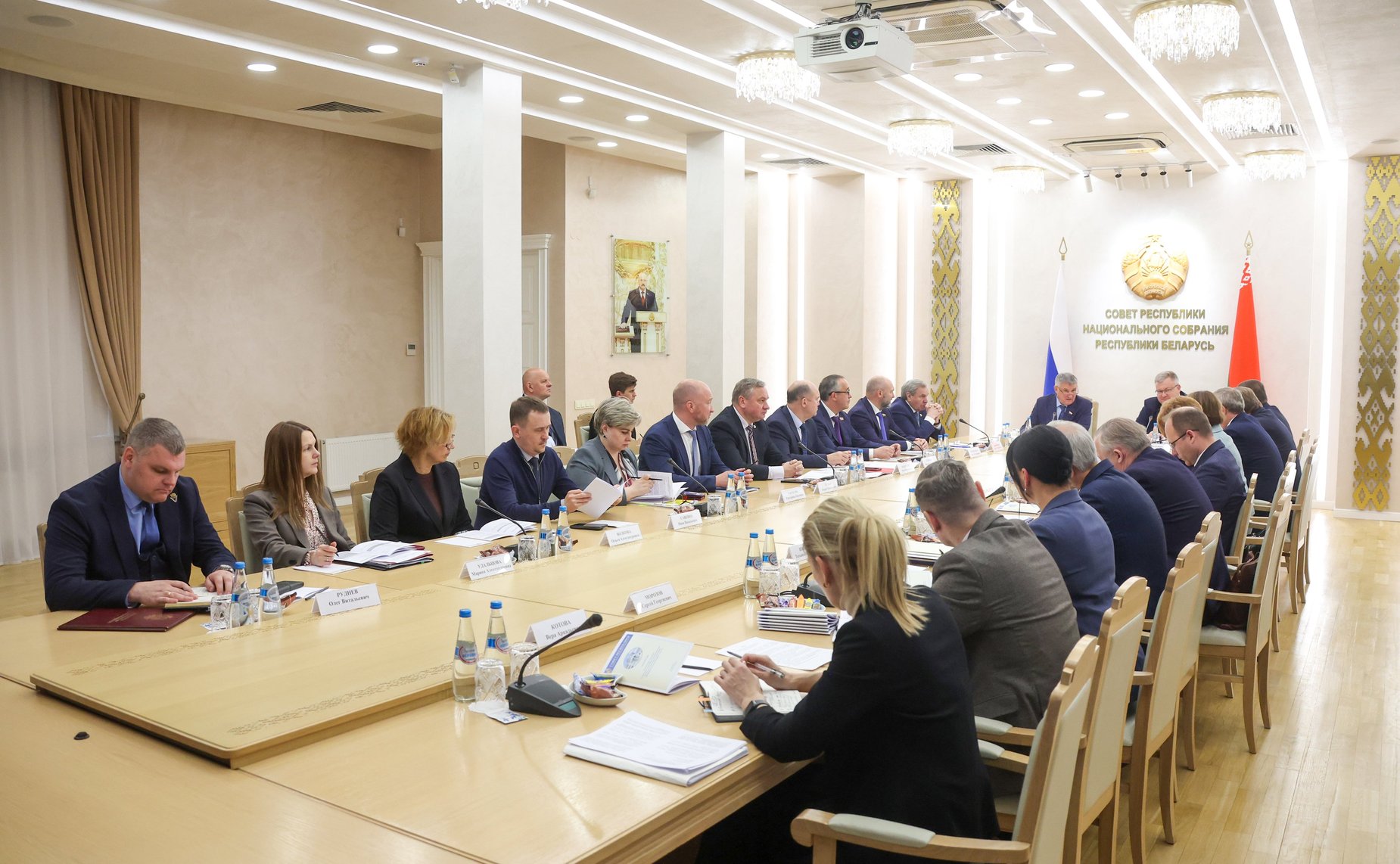 Совместное заседание белорусского и российского организационных комитетов по подготовке и проведению Тринадцатого форму регионов Беларуси России