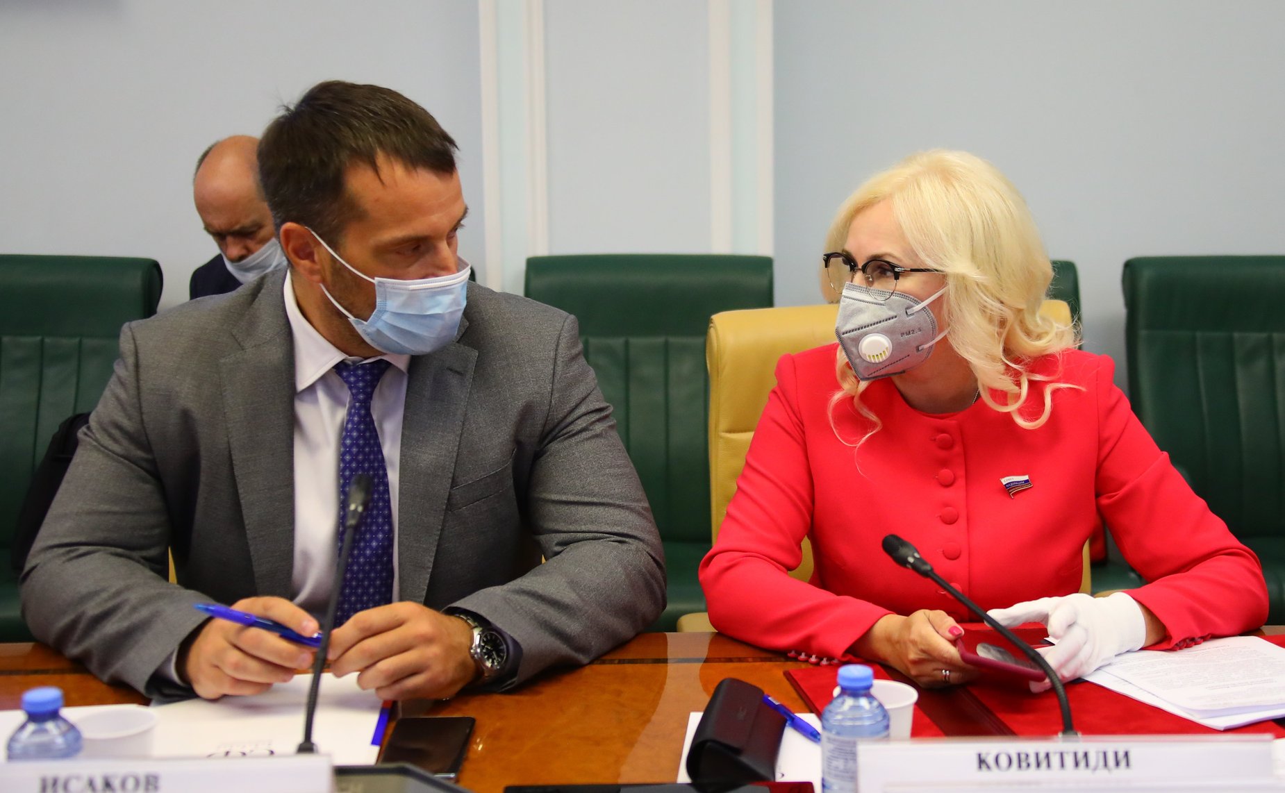 Эдуард Исаков и Ольга Ковитиди