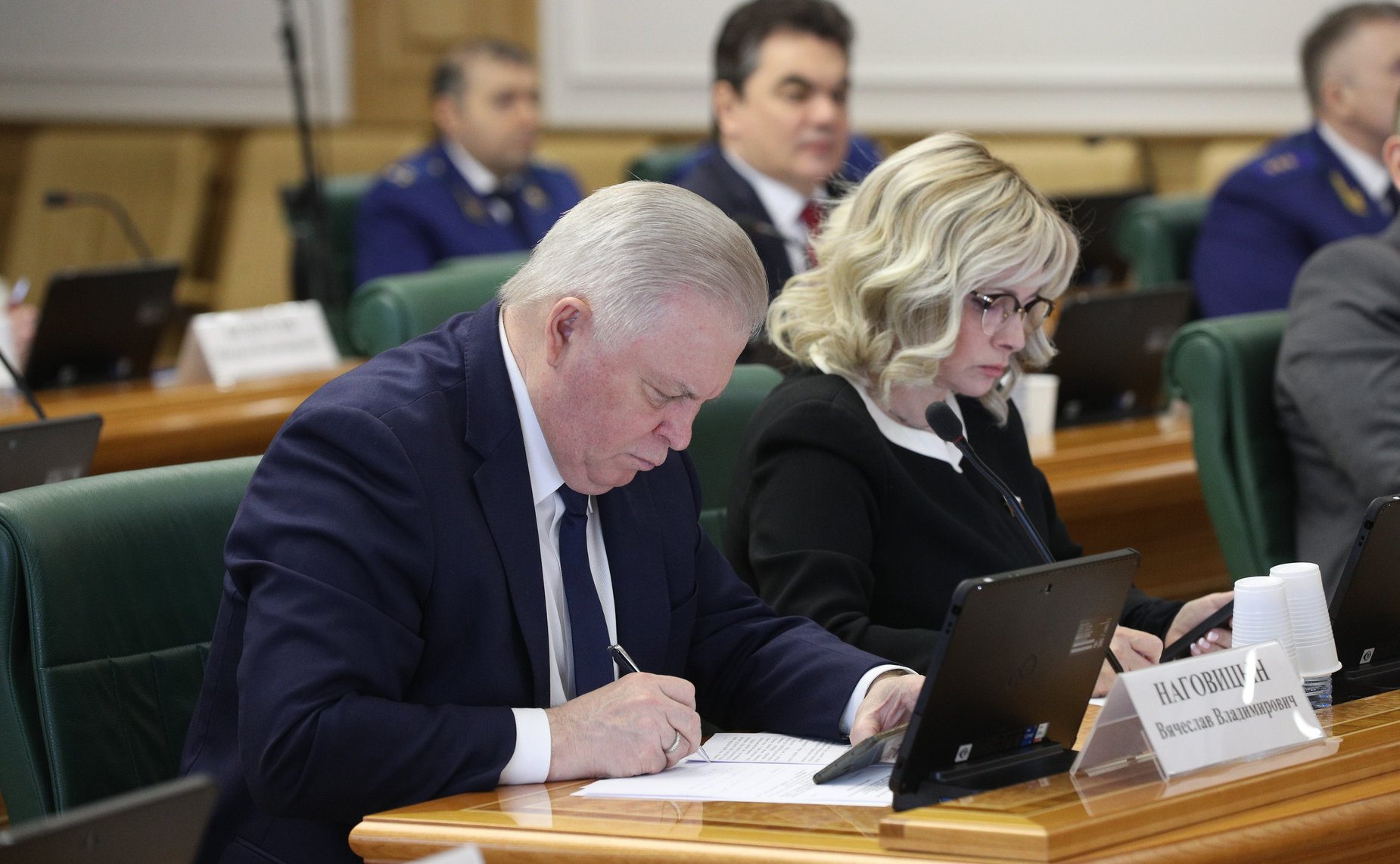 Совместное Заседание Комитета СФ по конституционному законодательству и государственному строительству и Комитета СФ по обороне и безопасности