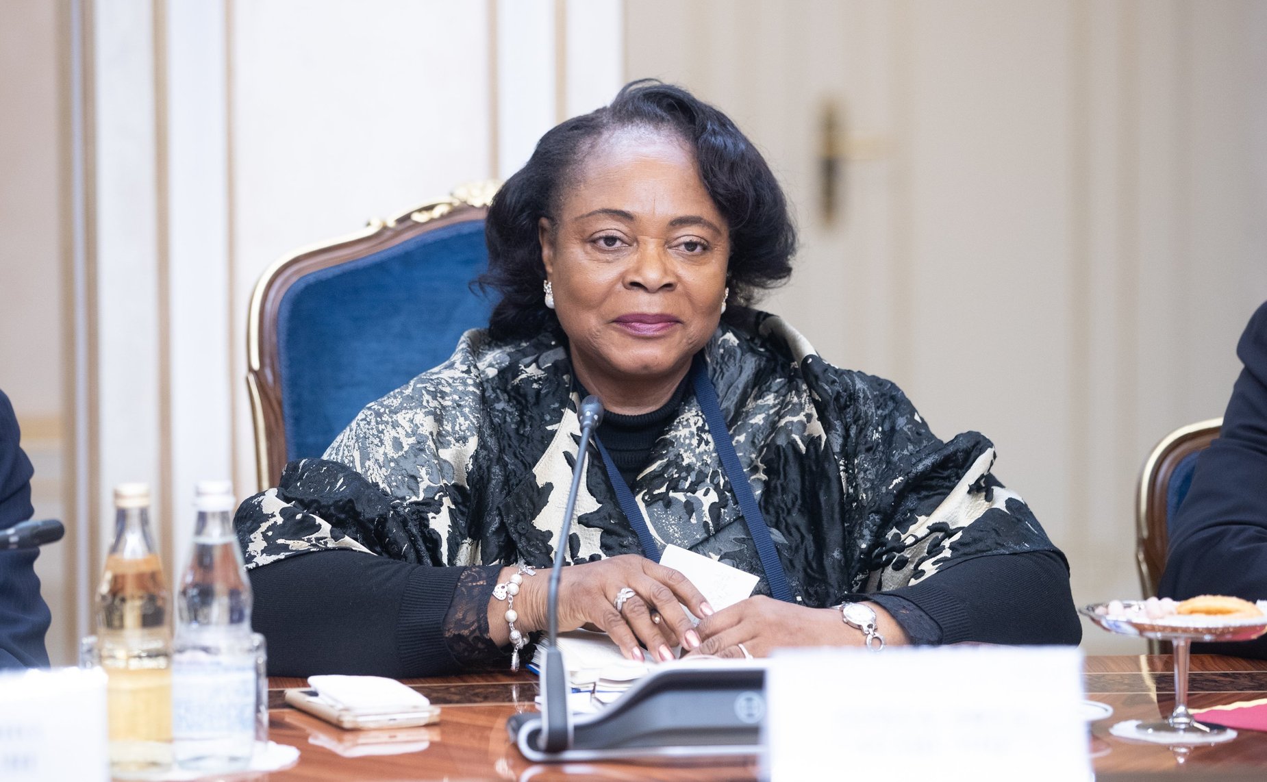 Встреча с Председателем Сената Парламента Республики Экваториальная Гвинея Тересой Эфуа Асангоно