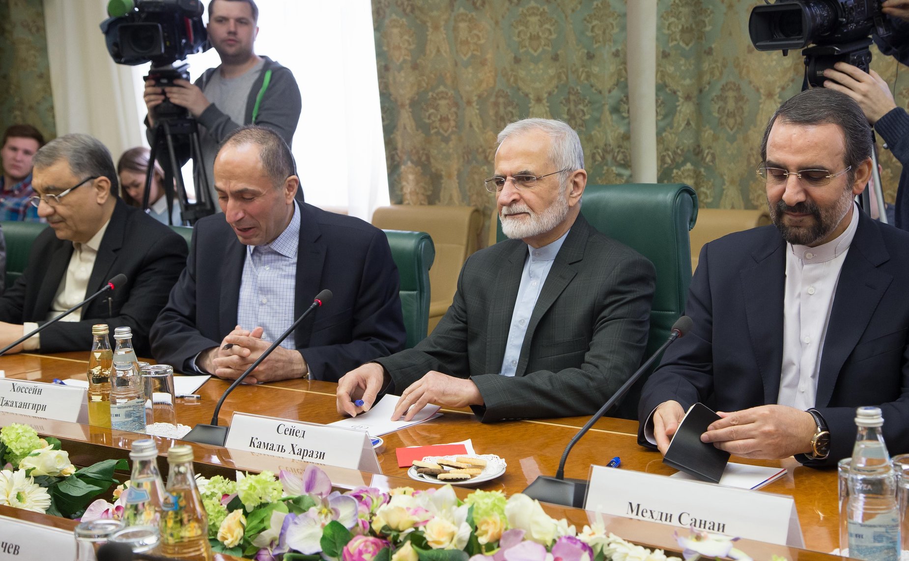 Встреча К. Косачева с делегацией Стратегического совета по внешним связям Исламской Республики Иран во главе с председателем Сейедом Камалем Харази