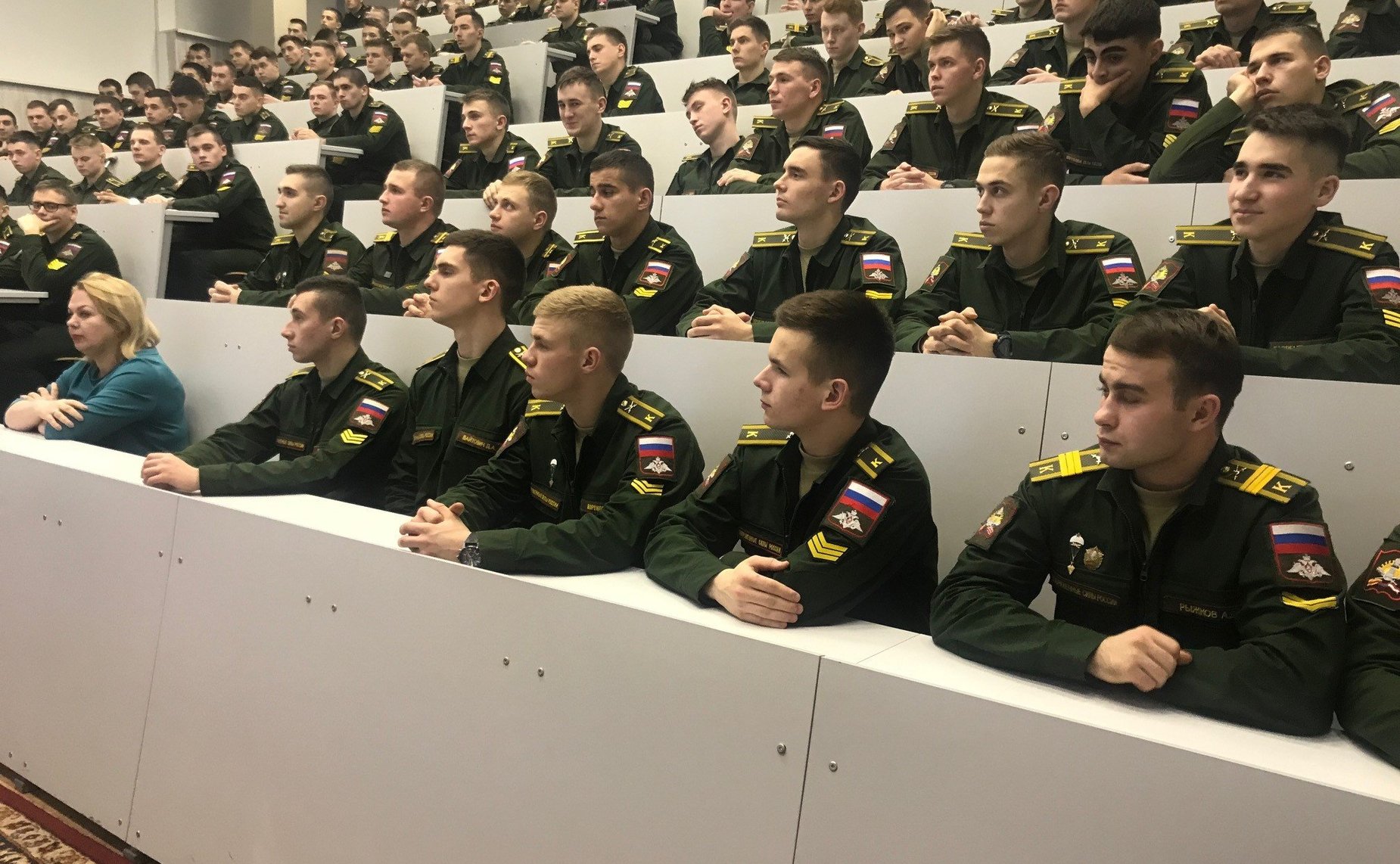 Фото военного университета мо рф В. Рязанский провел встречу с курсантами Военного университета Министерства обор