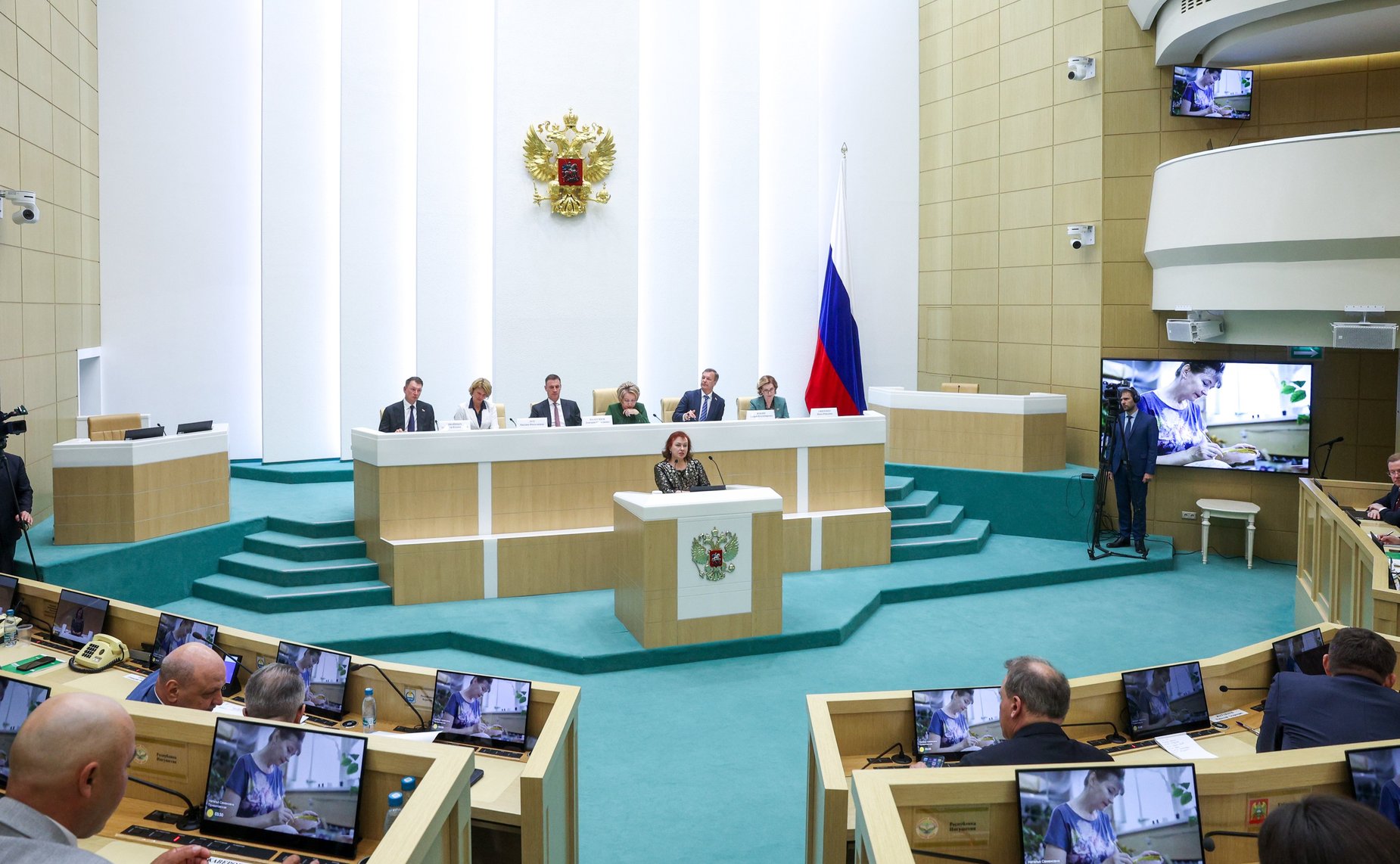 Встреча Председателя Совета Федерации Валентины Матвиенко с тружениками села