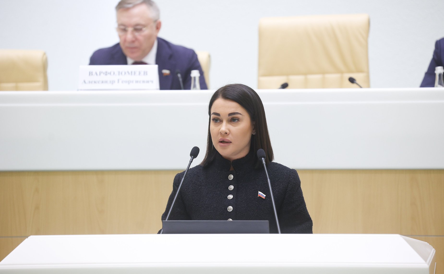 Заседание Палаты молодых законодателей при Совете Федерации