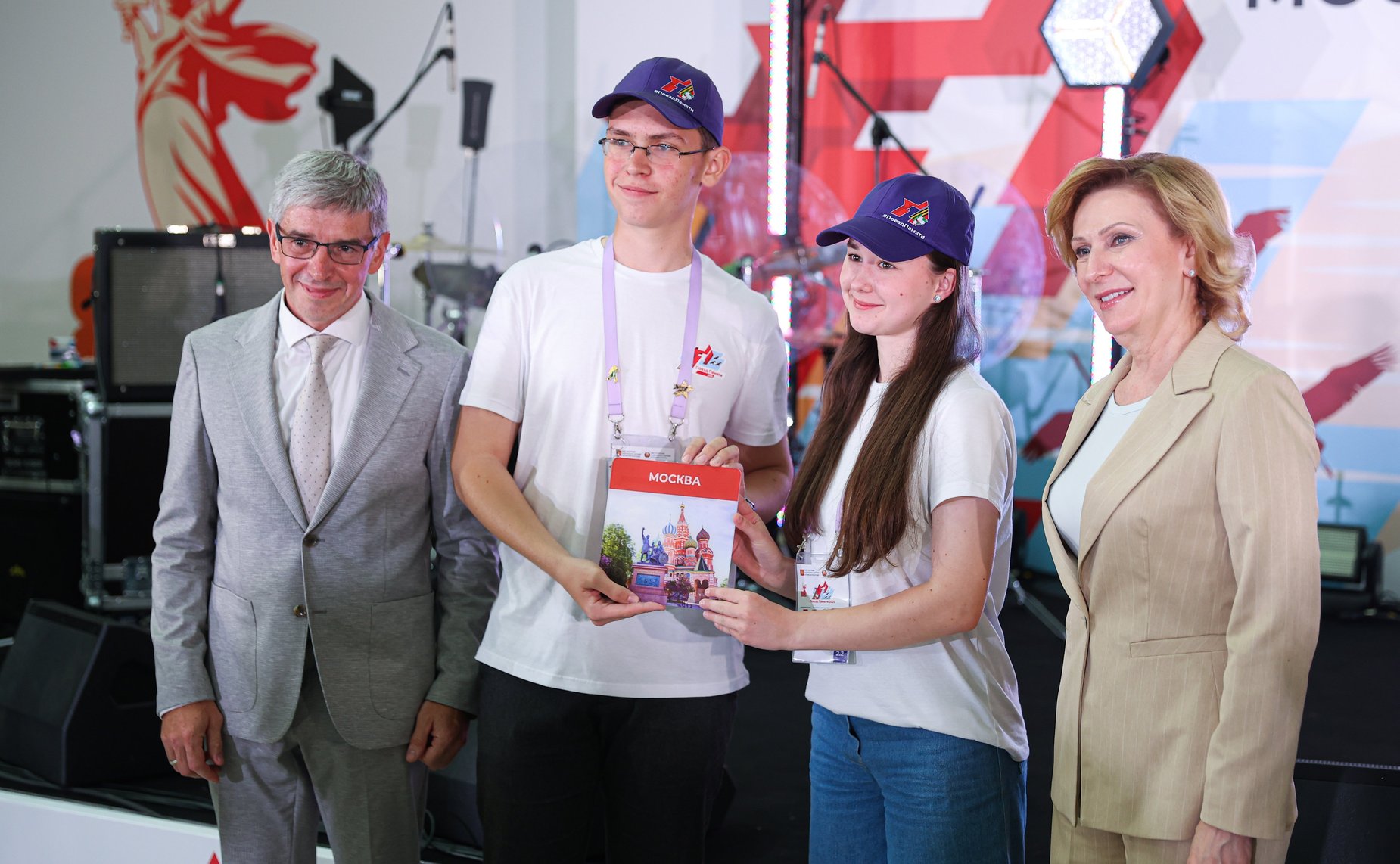 Участники «Поезда Памяти» прибыли в город-герой Москву (фото «Новости Беларуси»)