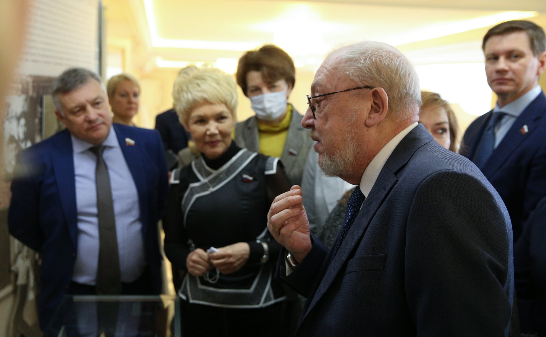 Открытие в Совете Федерации выставки, посвященной 100-летию со дня рождения Юрия Никулина