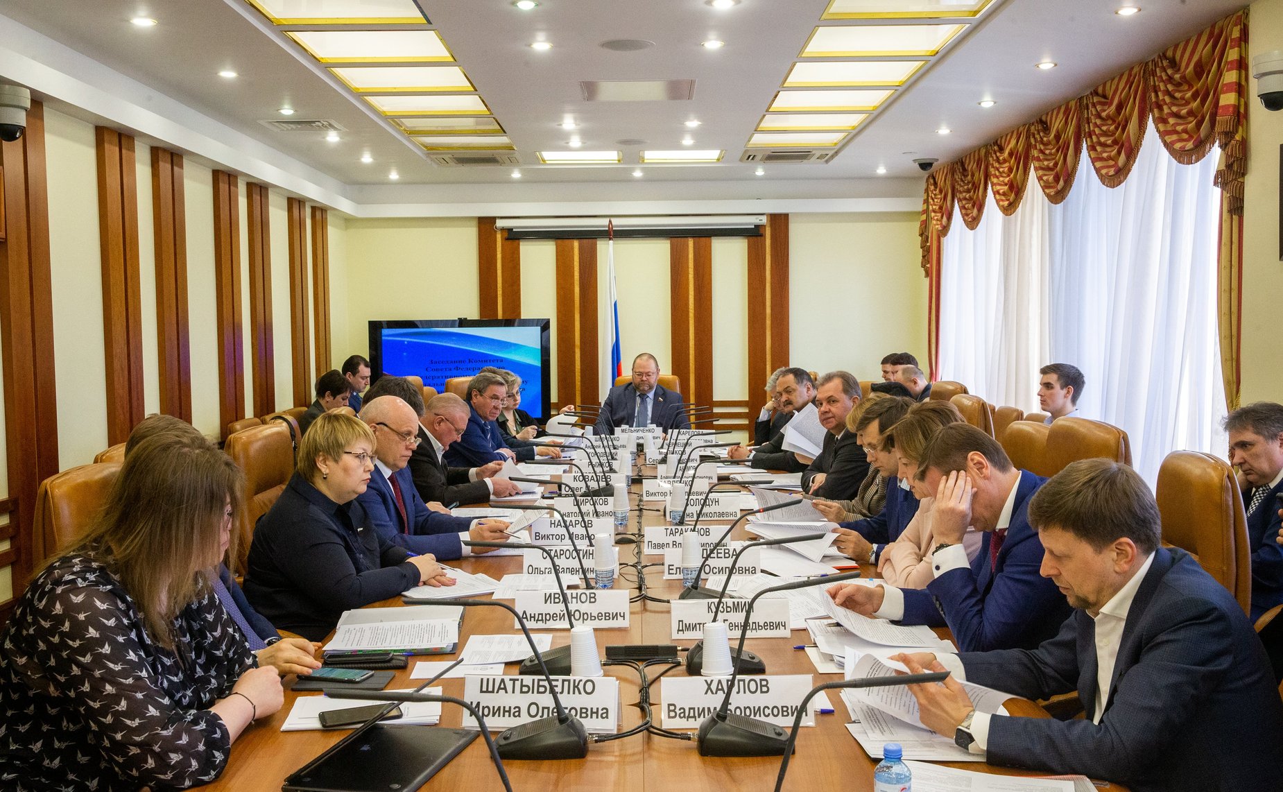 Заседание Комитета СФ по федеративному устройству, региональной политике, местному самоуправлению и делам Севера