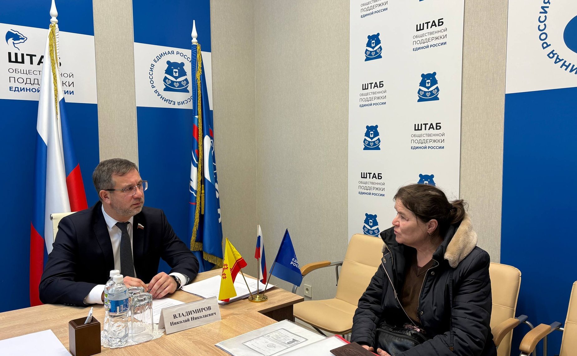 Николай Владимиров провел личный прием граждан на базе региональной общественной приемной