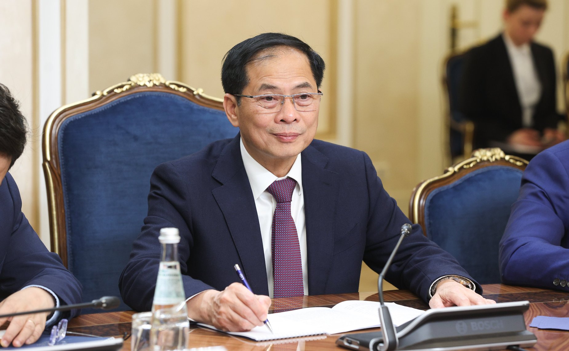 Встреча Председателя Совета Федерации Валентины Матвиенко с Вице-премьером Правительства, Министром иностранных дел Социалистической Республики Вьетнам Буй Тхань Шоном