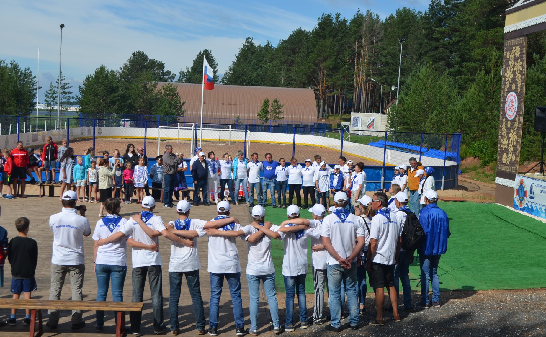 Ю. Воробьев и «Корабелы Прионежья»