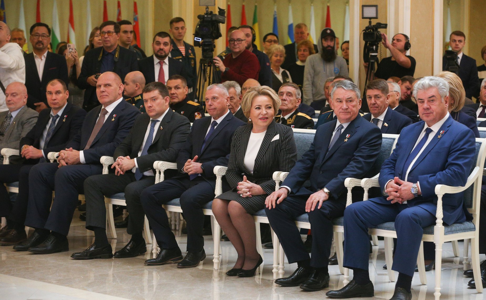 Торжественная церемония награждения участников Всероссийского гражданско-патриотического проекта «Дети герои»