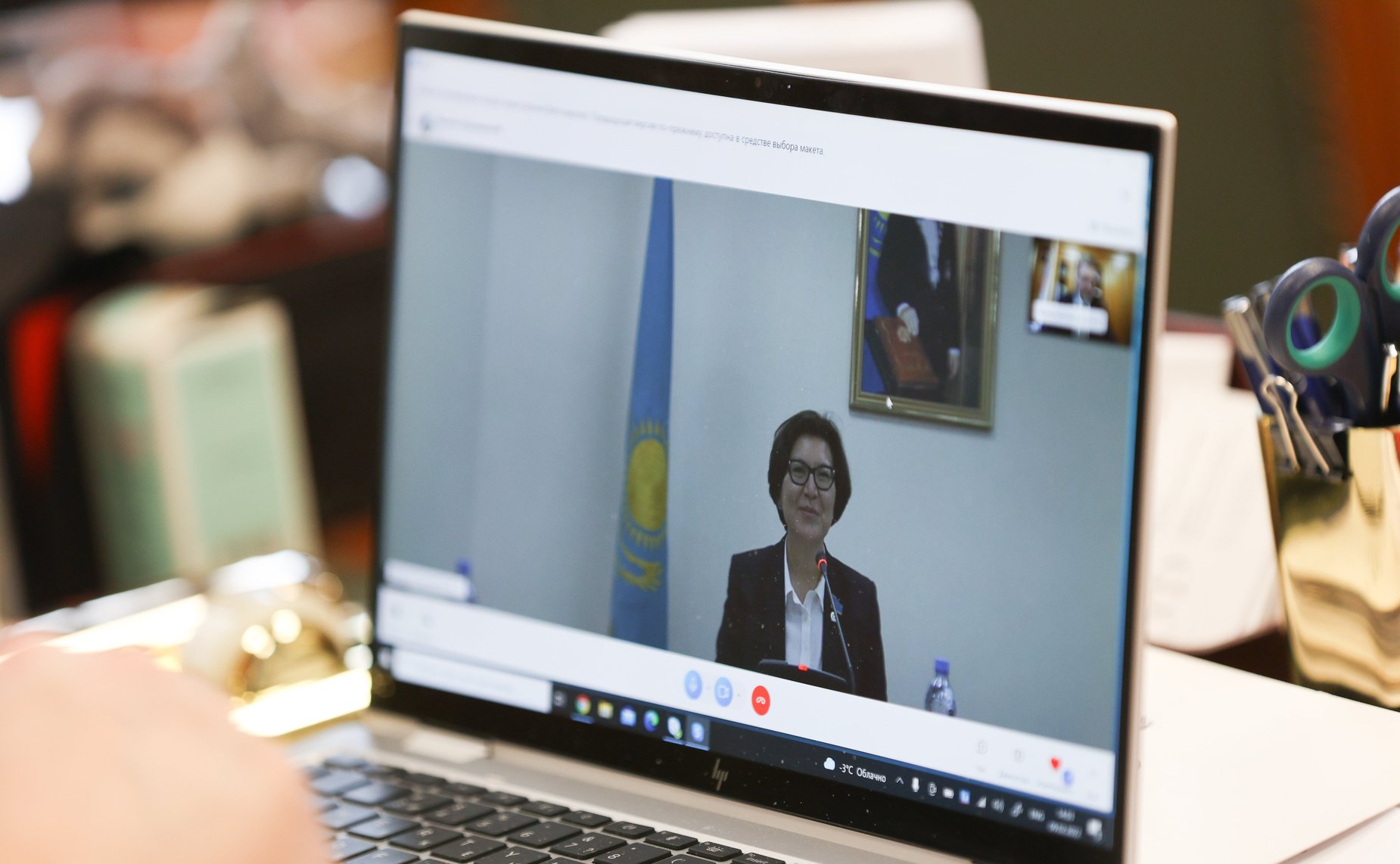 Встреча заместителя Председателя СФ Константина Косачева с председателем геополитической группы Межпарламентского союза «Евразия»
