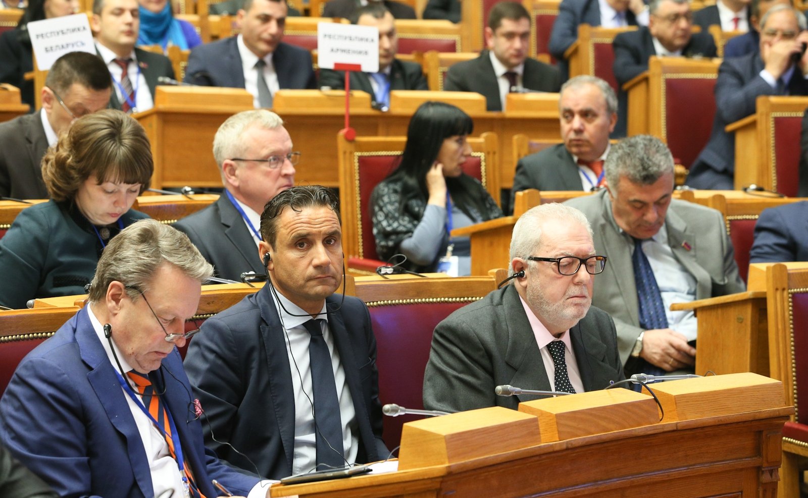 Проходит Сорок четвертое пленарное заседание МПА СНГ