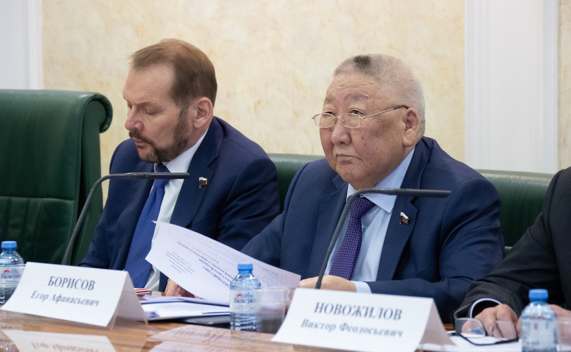 Сергей Белоусов и Егор Борисов