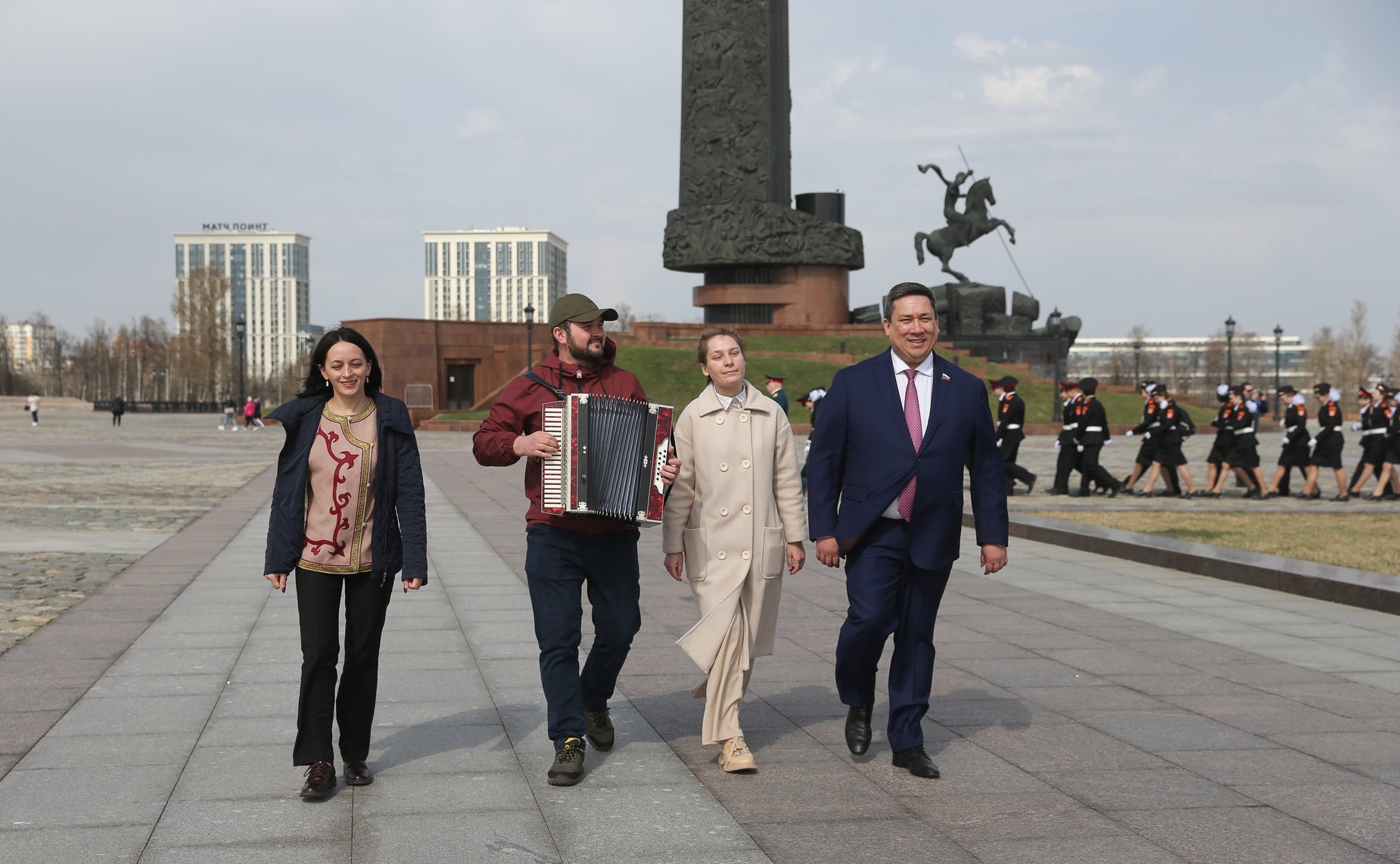 Финалисты конкурса «Мы помним! Мы гордимся!», организованного Владимиром Полетаевым, посетили Москву
