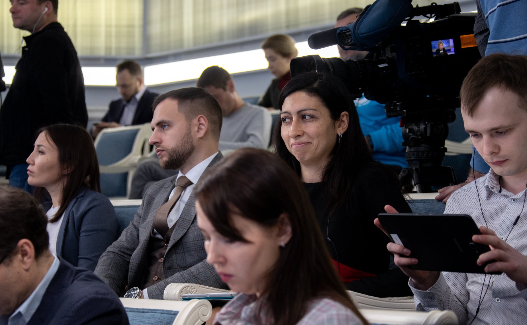 Встреча Председателя СФ В. Матвиенко с парламентскими корреспондентами