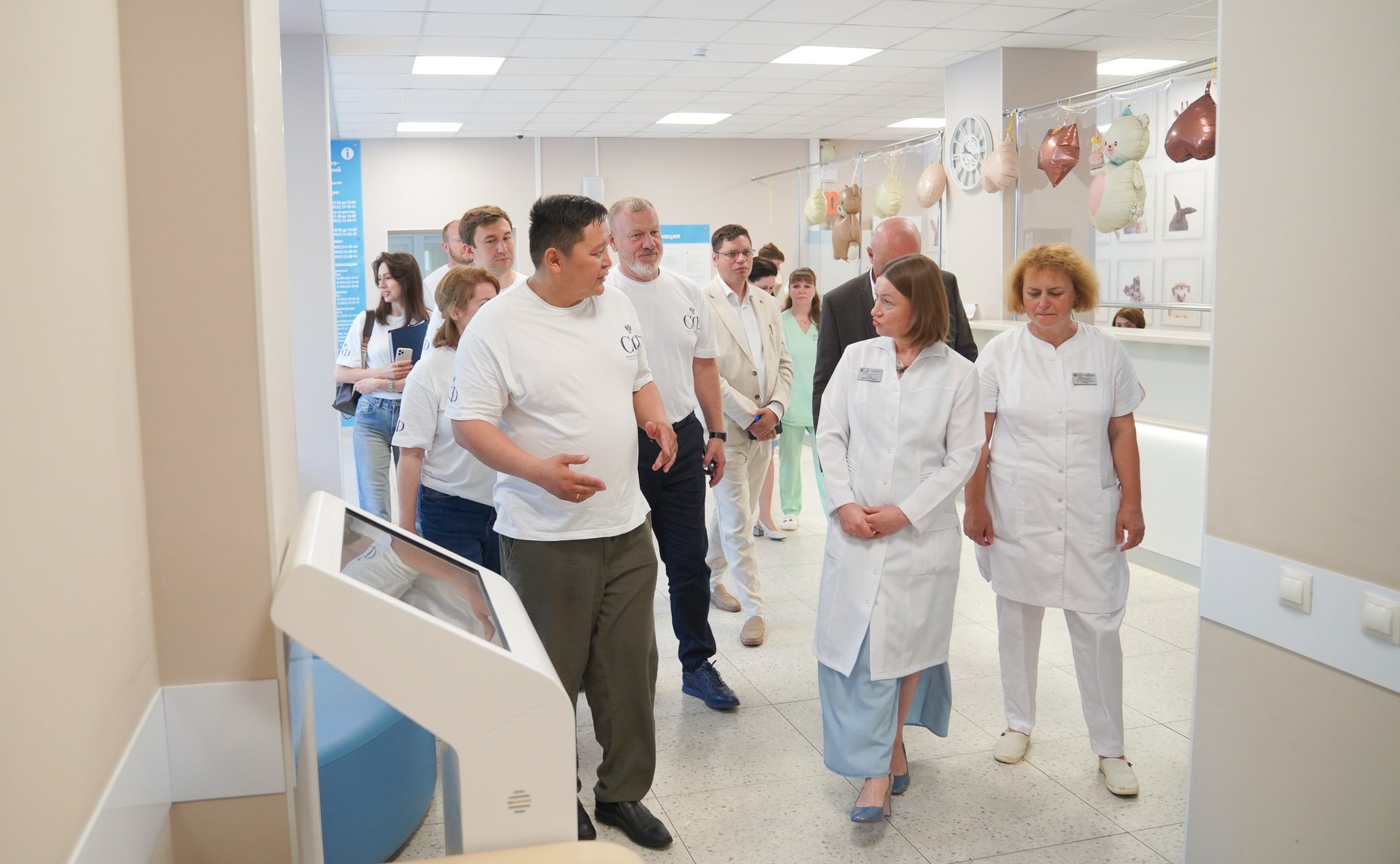 Сенаторы посетили Детский городской Консультативно-диагностический центр