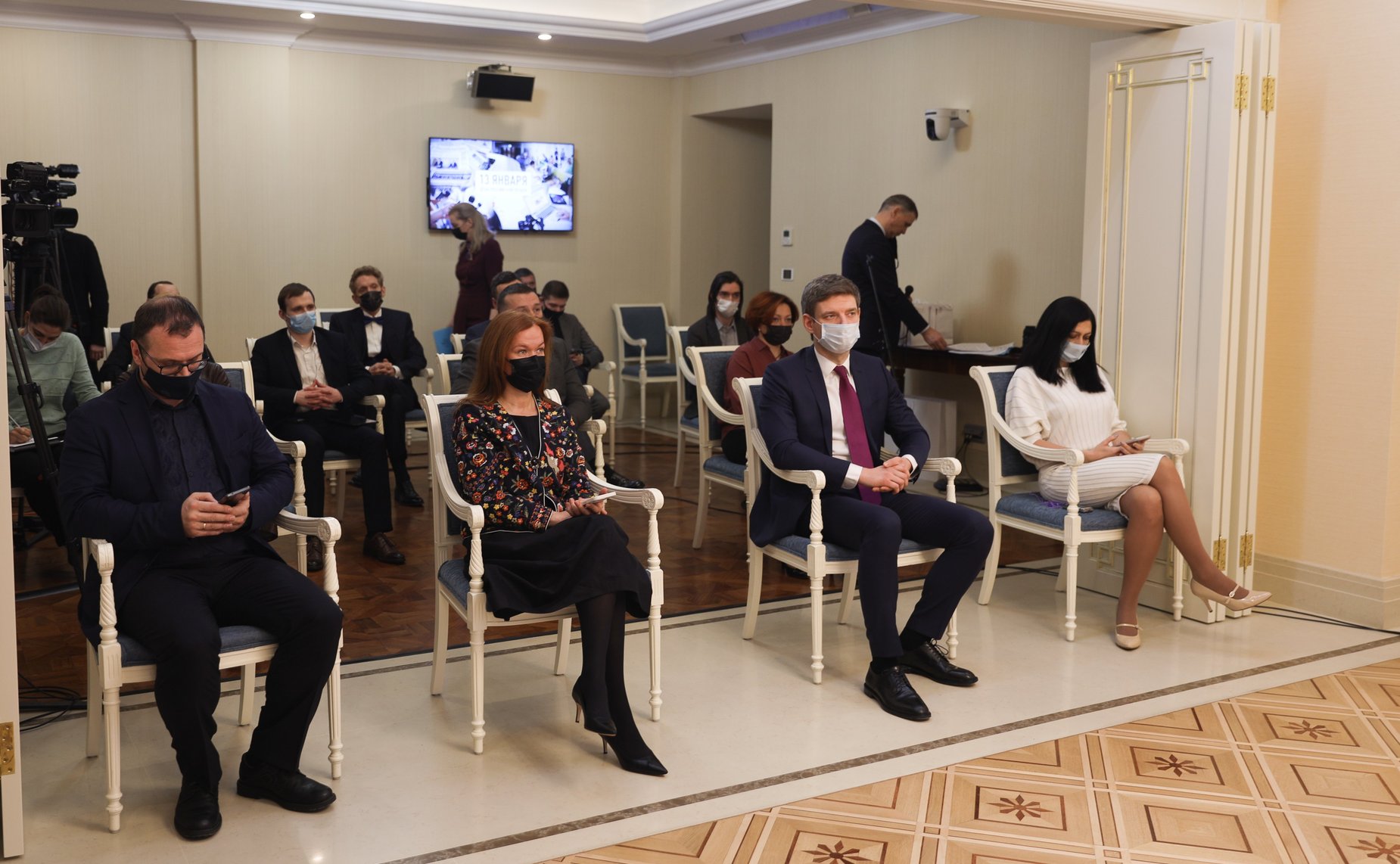 Валентина Матвиенко провела встречу с парламентскими журналистами, посвященную Дню российской печати