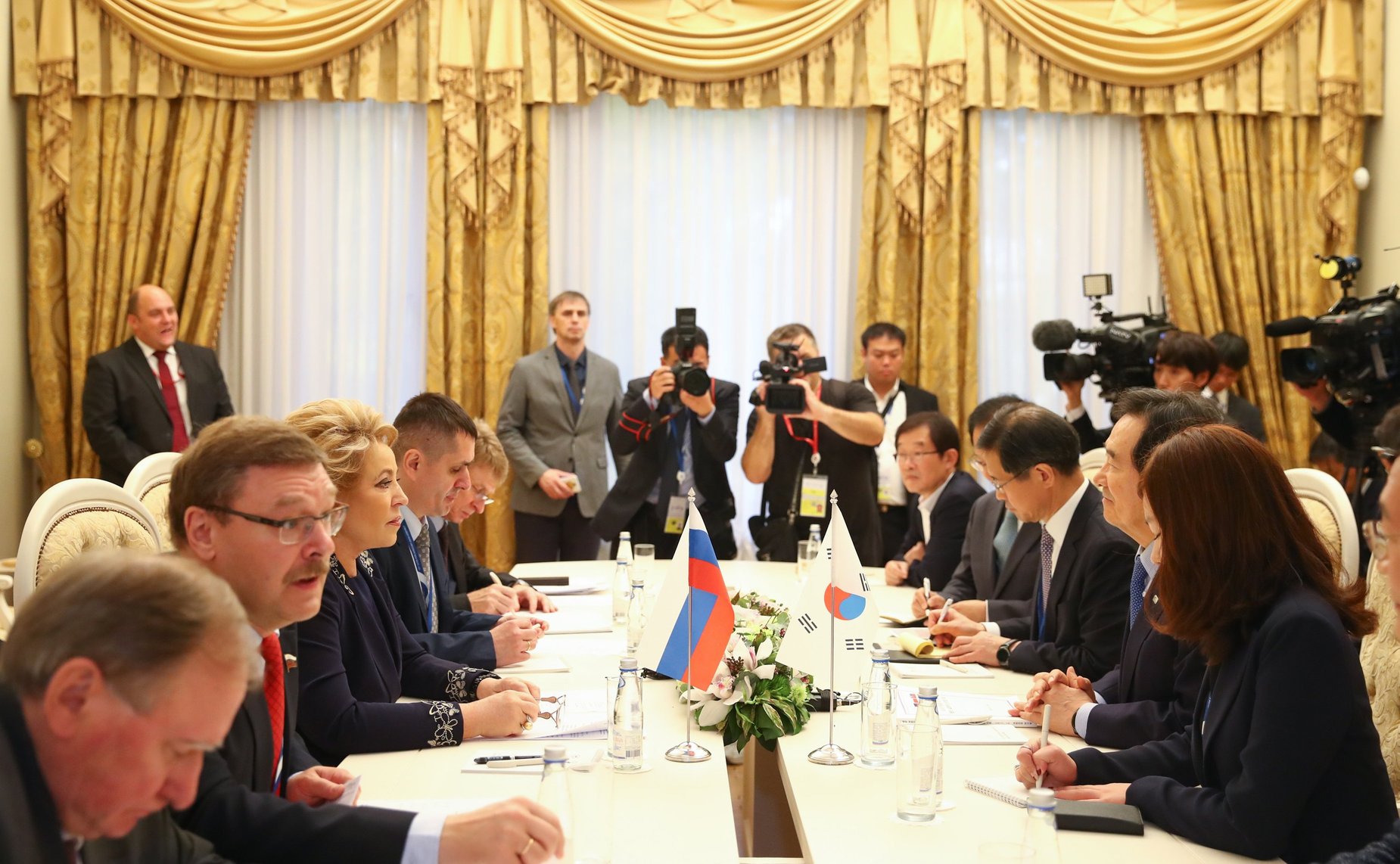 Встреча Председателя СФ с Председателем Национального собрания Республики Корея