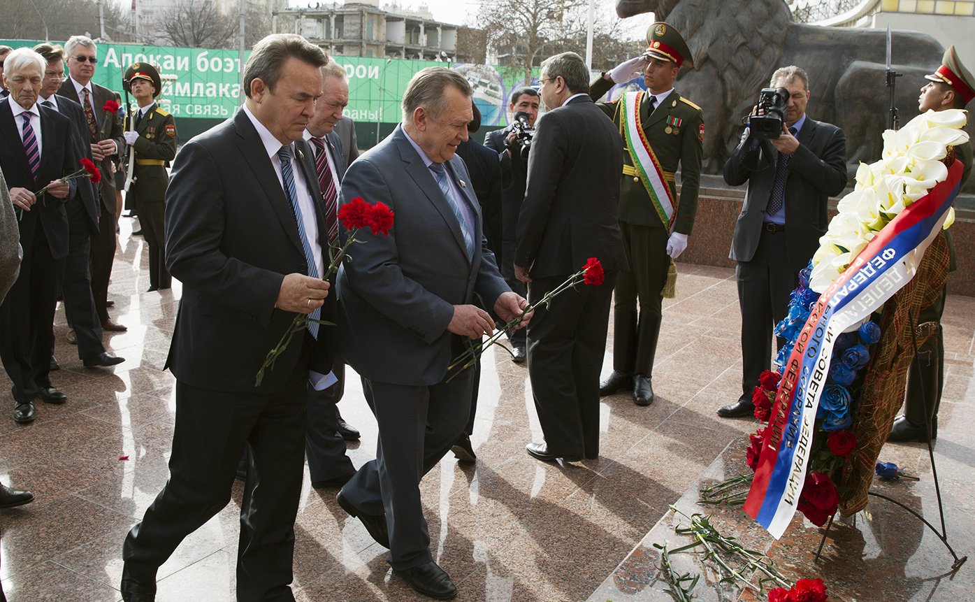 Визит делегации Совета Федерации во главе с Председателем СФ в Таджикистан 33