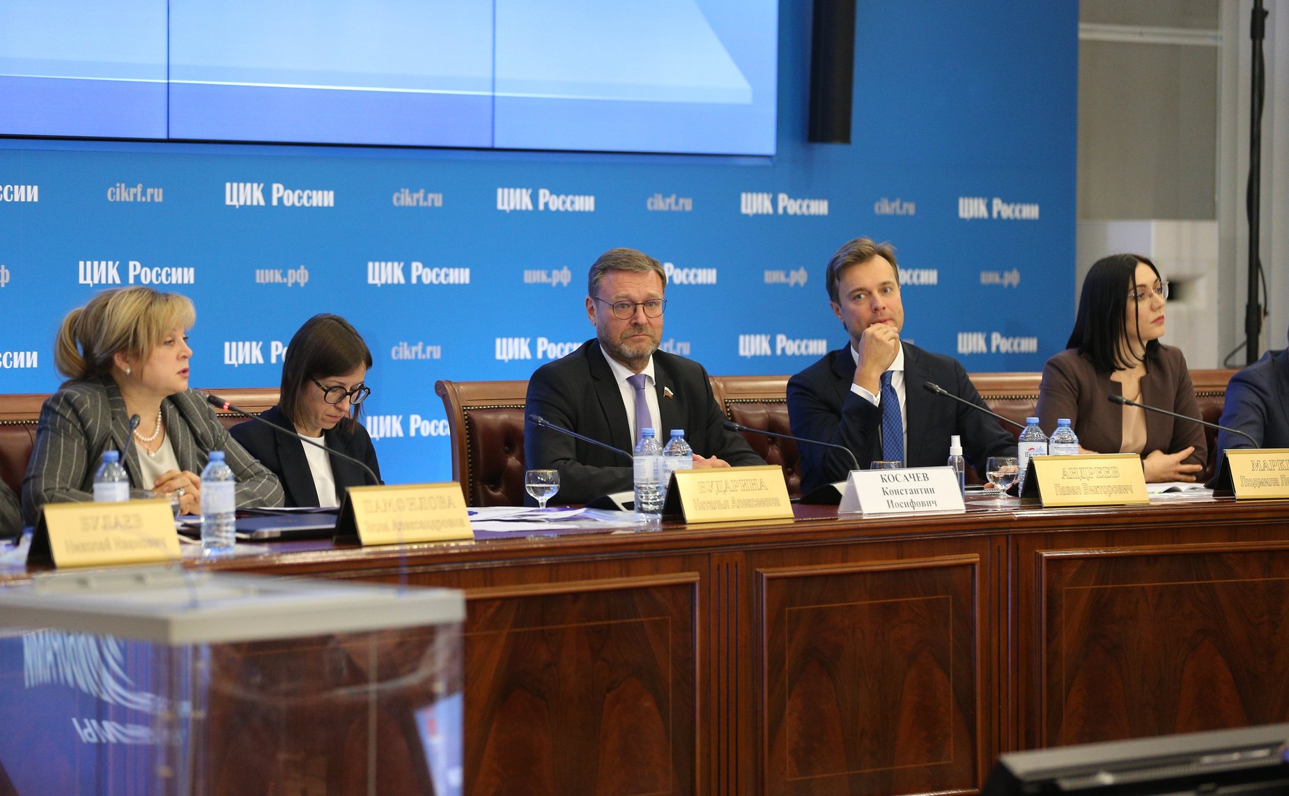 Константин Косачев выступил на заседании Центральной избирательной комиссии России