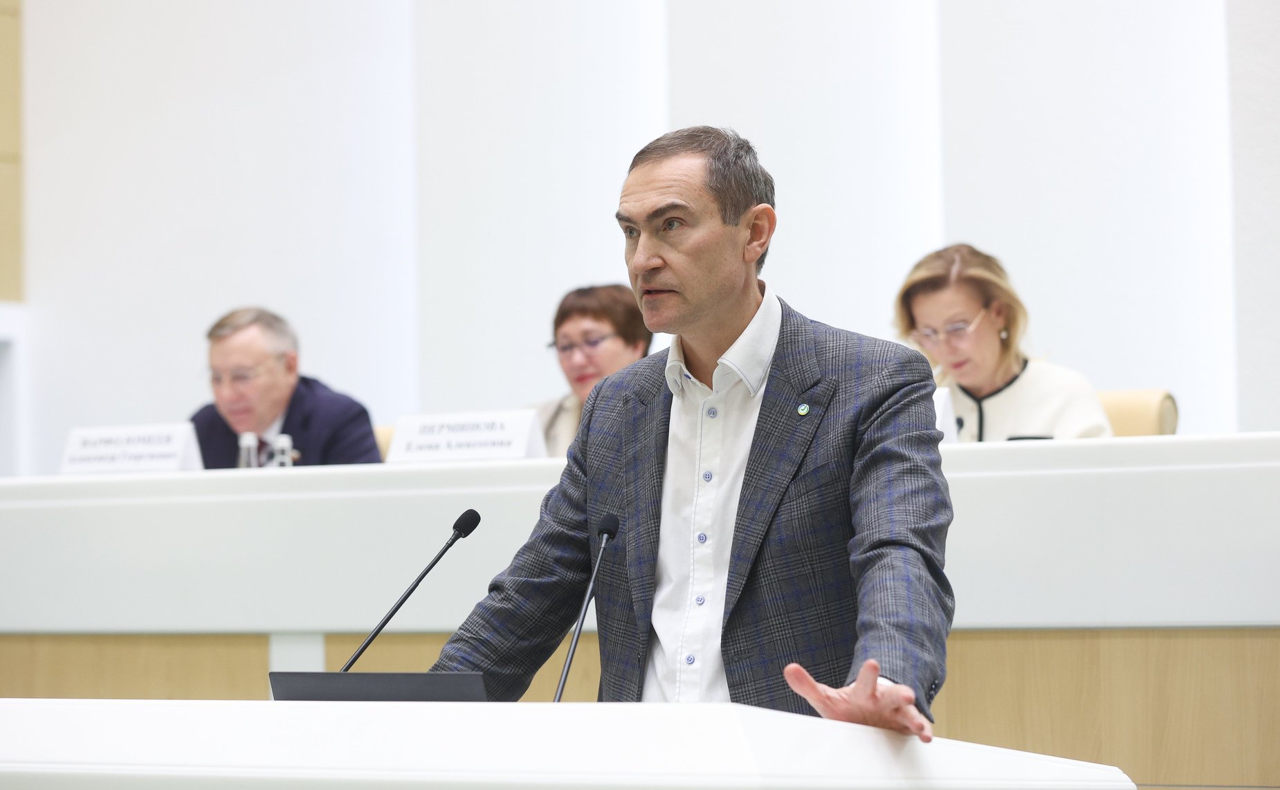 Заседание Палаты молодых законодателей при Совете Федерации