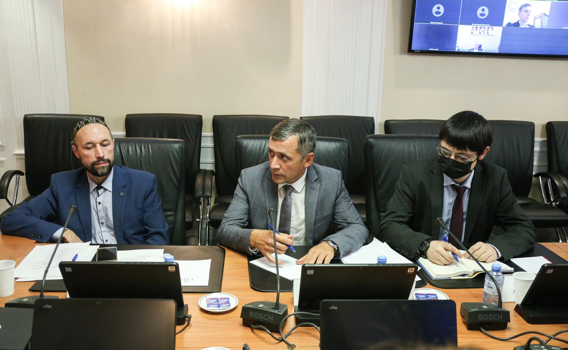 Встреча заместителя председателя Комитета СФ по международным делам Фарита Мухаметшина с делегацией Королевства Саудовской Аравии во главе с Заместителем Министра иностранных дел Королевства