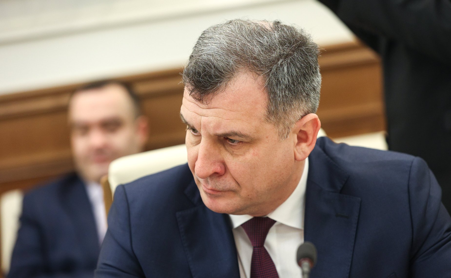 Встреча председателя Комитета Совета Федерации по обороне и безопасности Владимира Булавина и председателя Комитета Совета Федерации по международным делам Григория Карасина с Председателем Верховного Совета Приднестровской Молдавской Республики