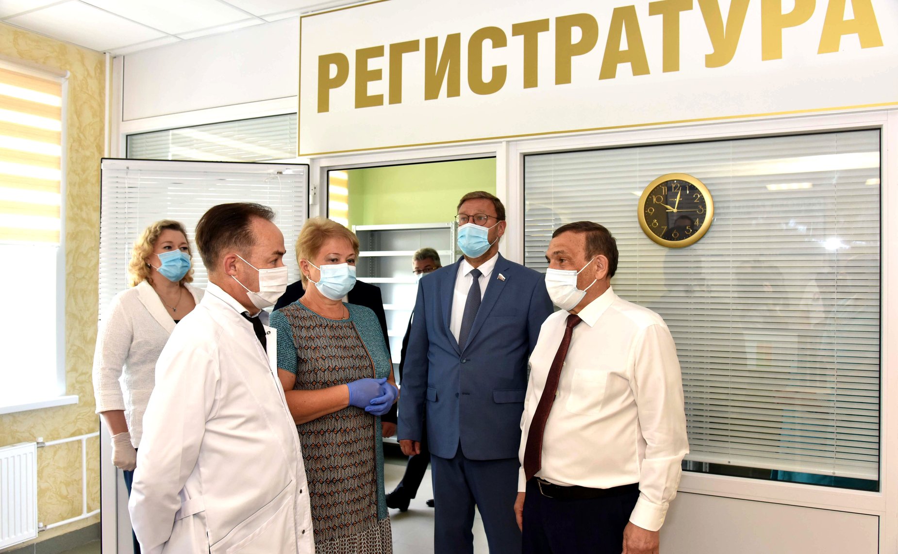 Константин Косачев принял участие в торжественном открытии поликлиники Козьмодемьянской межрайонной больницы