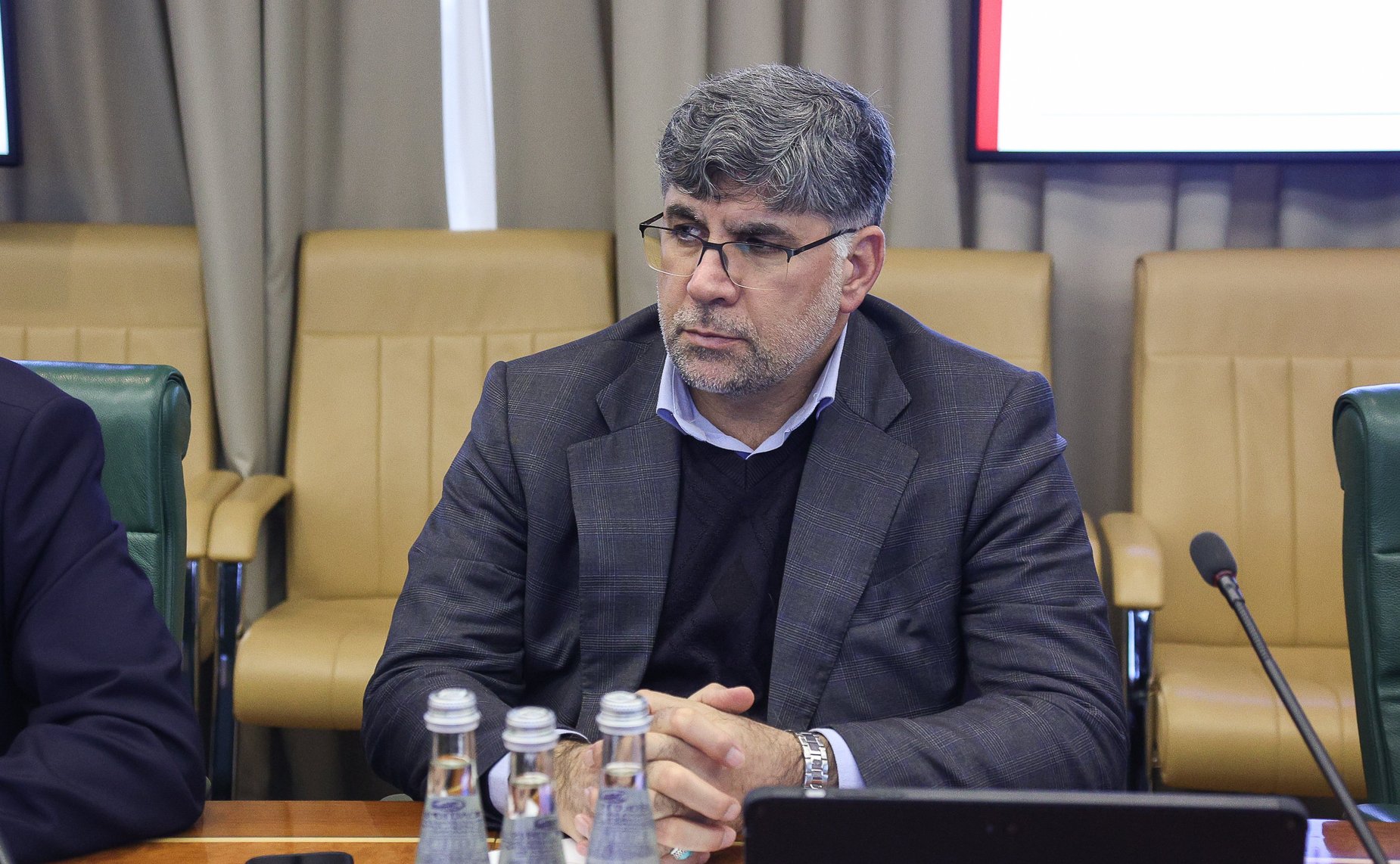 Встреча заместителя Председателя СФ Константина Косачева с председателем Комиссии по национальной безопасности и внешней политике Собрания Исламского Совета Исламской Республики Иран