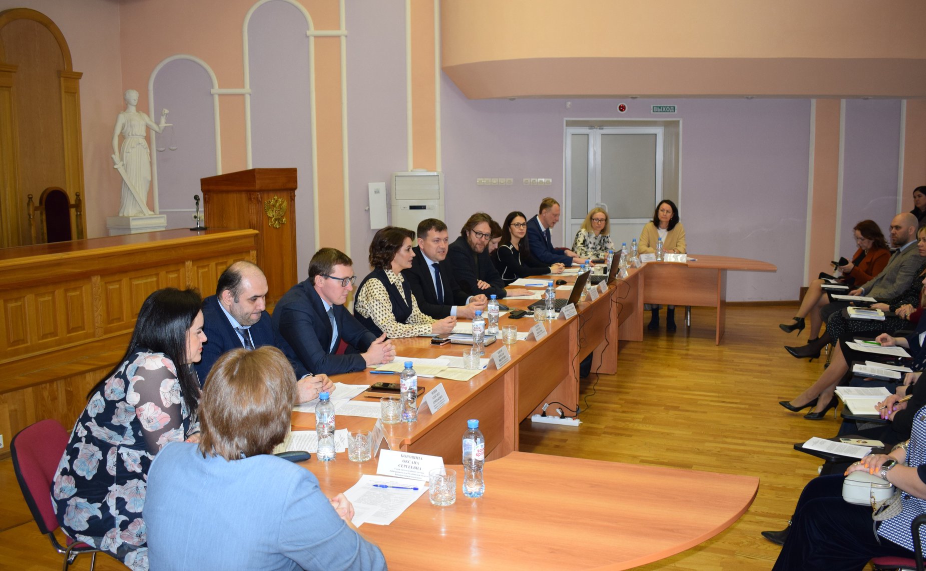 Маргарита Павлова в ходе региональной поездки приняла участие в заседании круглого стола на тему «Проблемные вопросы в практике применения законодательства о несостоятельности (банкротстве)»