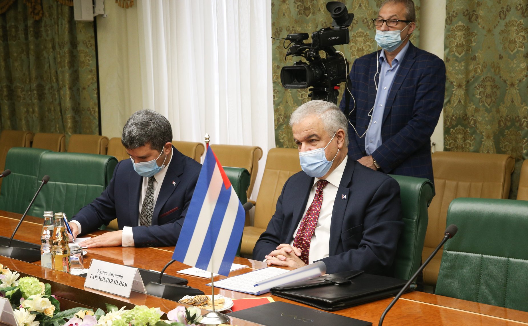 Встреча Григория Карасина с Чрезвычайным и Полномочным Послом Республики Куба в РФ