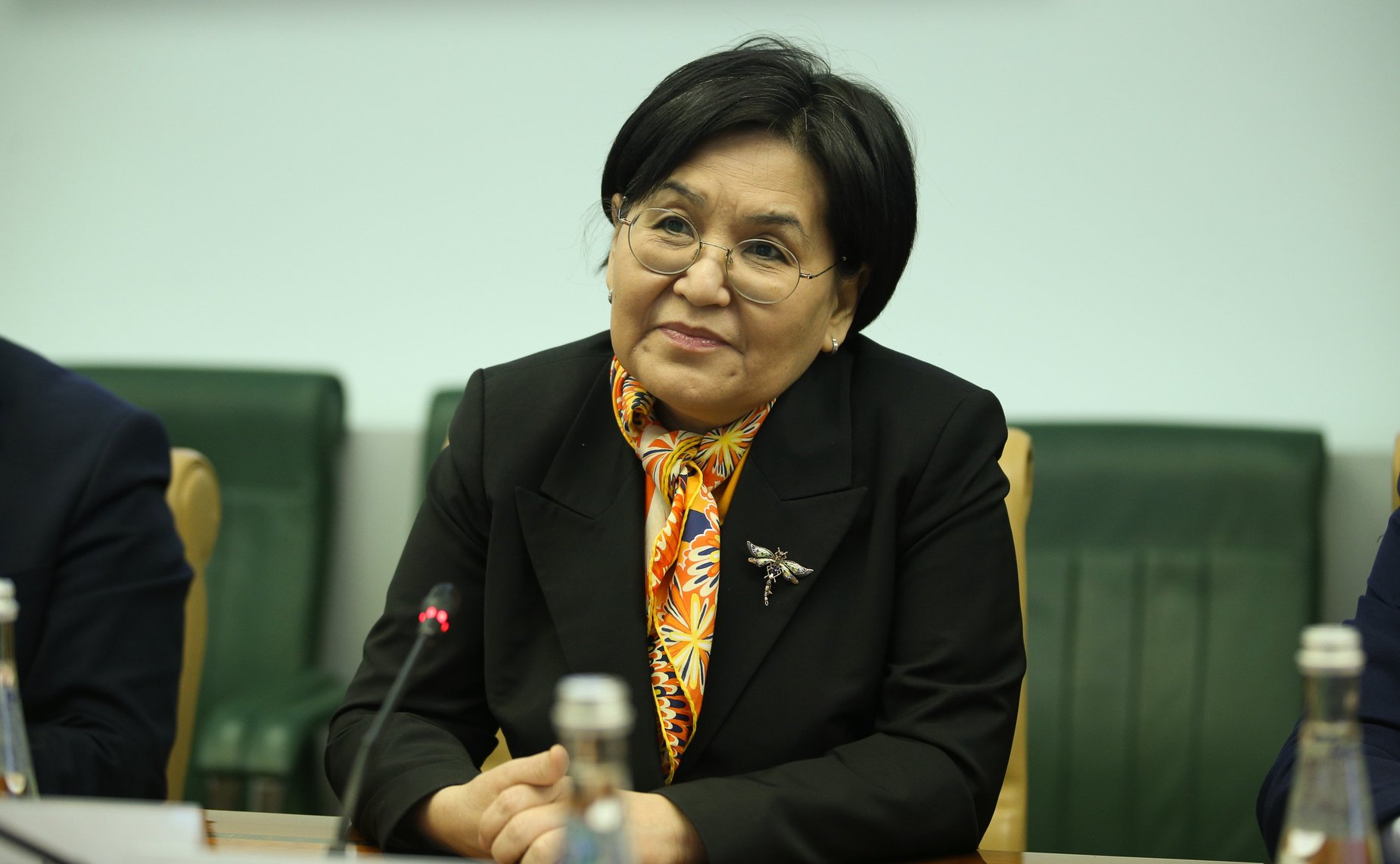 Встреча заместителя Председателя СФ Константина Косачева с Чрезвычайным и Полномочным Послом Киргизской Республики в РФ