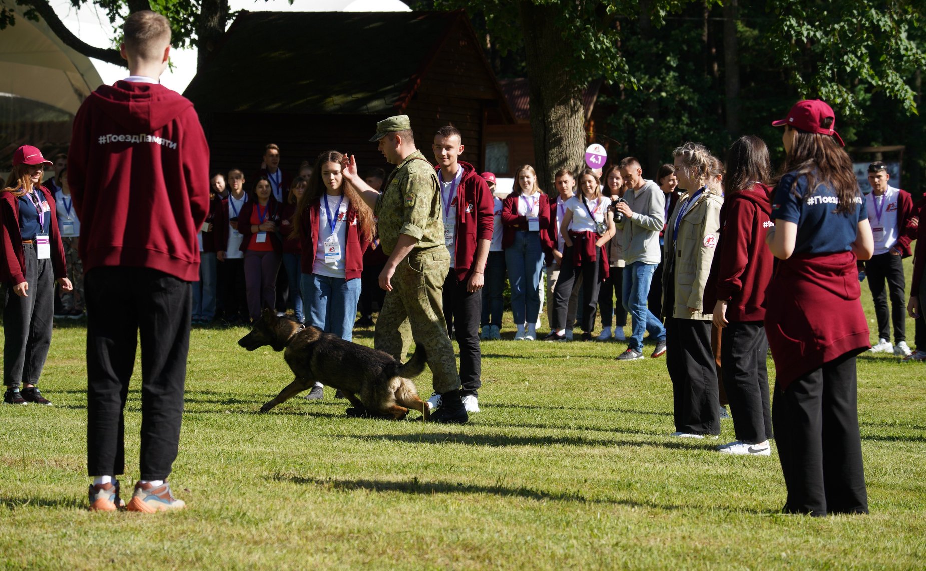 Участники патриотического культурно-образовательного проекта «Поезд Памяти» посетили национальный парк «Беловежская пуща»