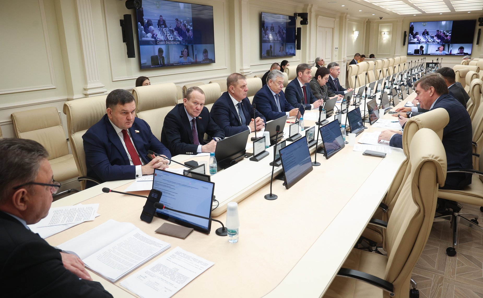 Заседание Комитета Совета Федерации по Регламенту и организации парламентской деятельности