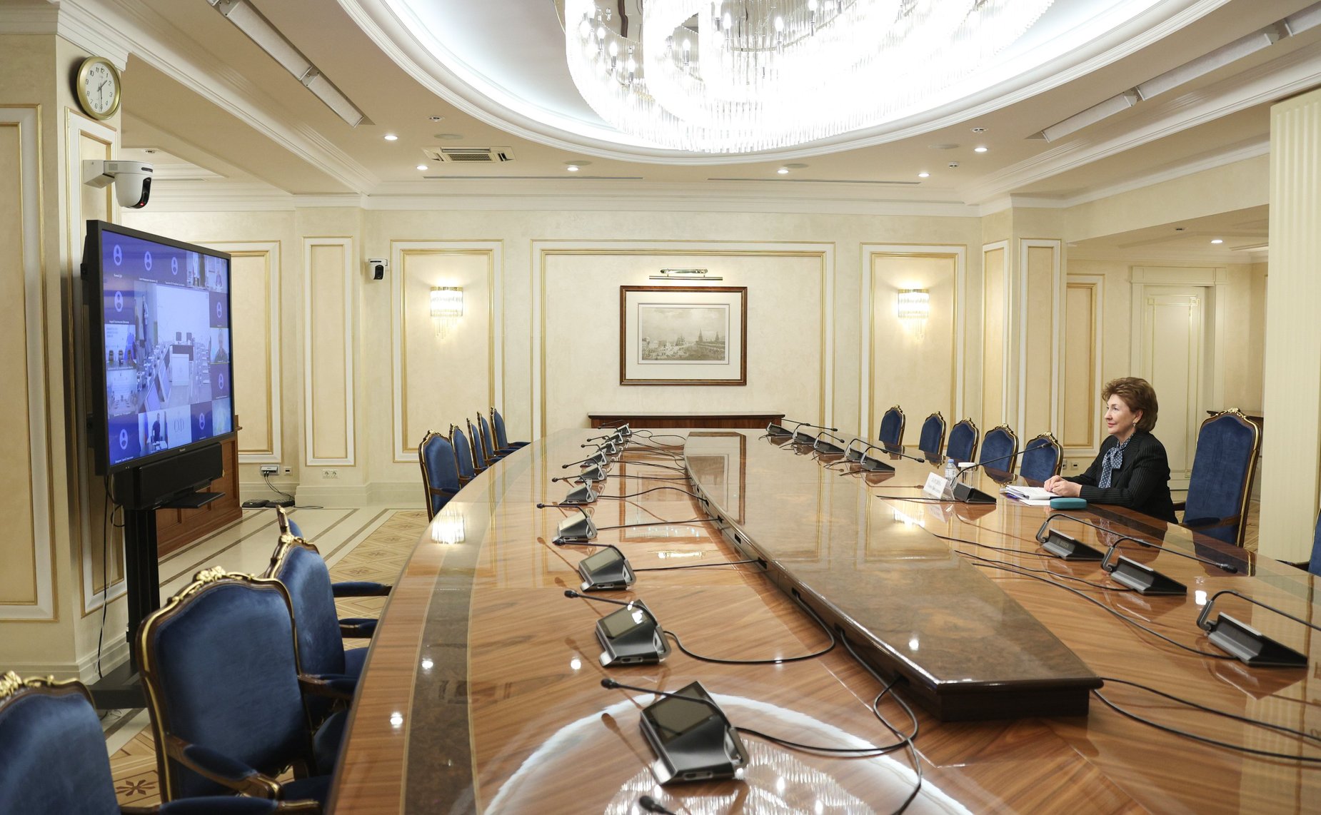 Галина Карелова выступила на заседании рабочей группы по обеспечению транспортно-логистического и социально-экономического развития Арктического региона