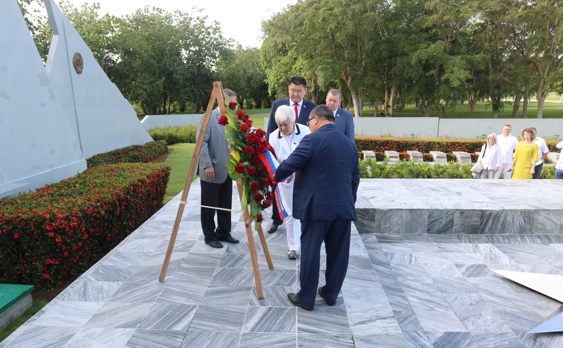 Визит делегации СФ на Кубу