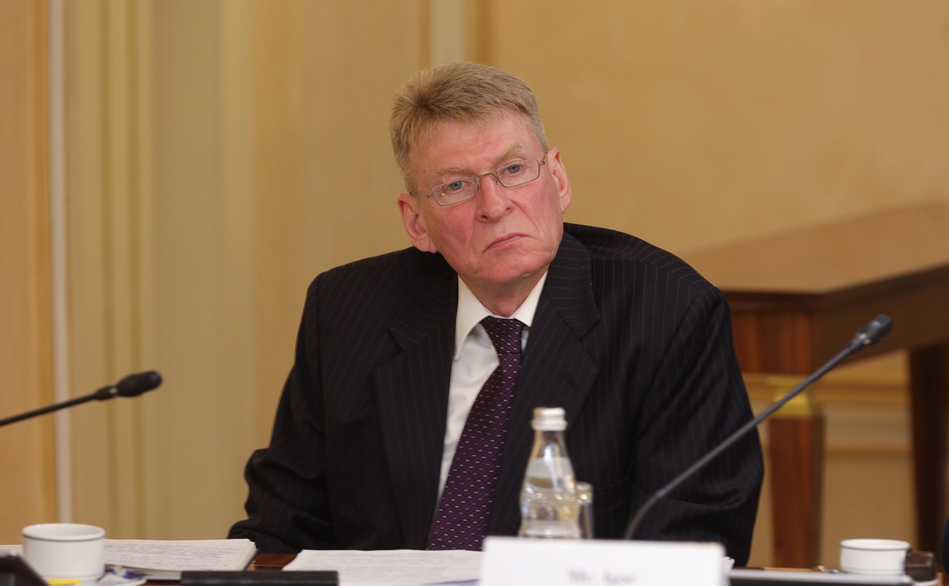 Встреча Председателя Совета Федерации Валентины Матвиенко с Председателем Национального совета провинций Парламента Южно-Африканской Республики Амосом Масондо