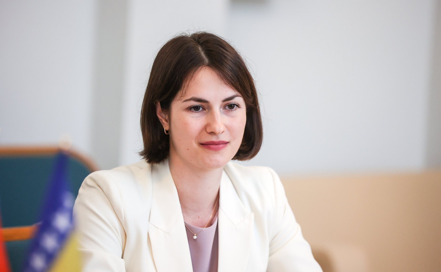 Встреча Константина Косачева с Председательствующей Вече народов Республики Сербской (Босния и Герцеговина) Сре́бренкой Голич