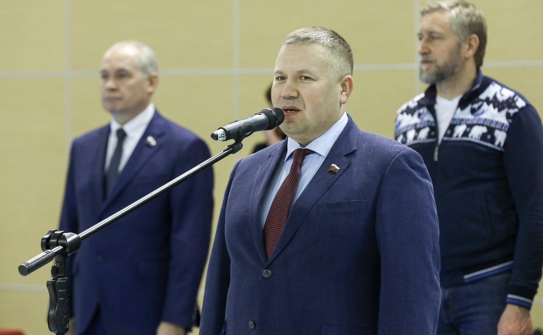 Денис Гусев принял участие в торжественном открытии десятой окружной Спартакиады Ненецкого автономного округа среди лиц с ограниченными возможностями здоровья