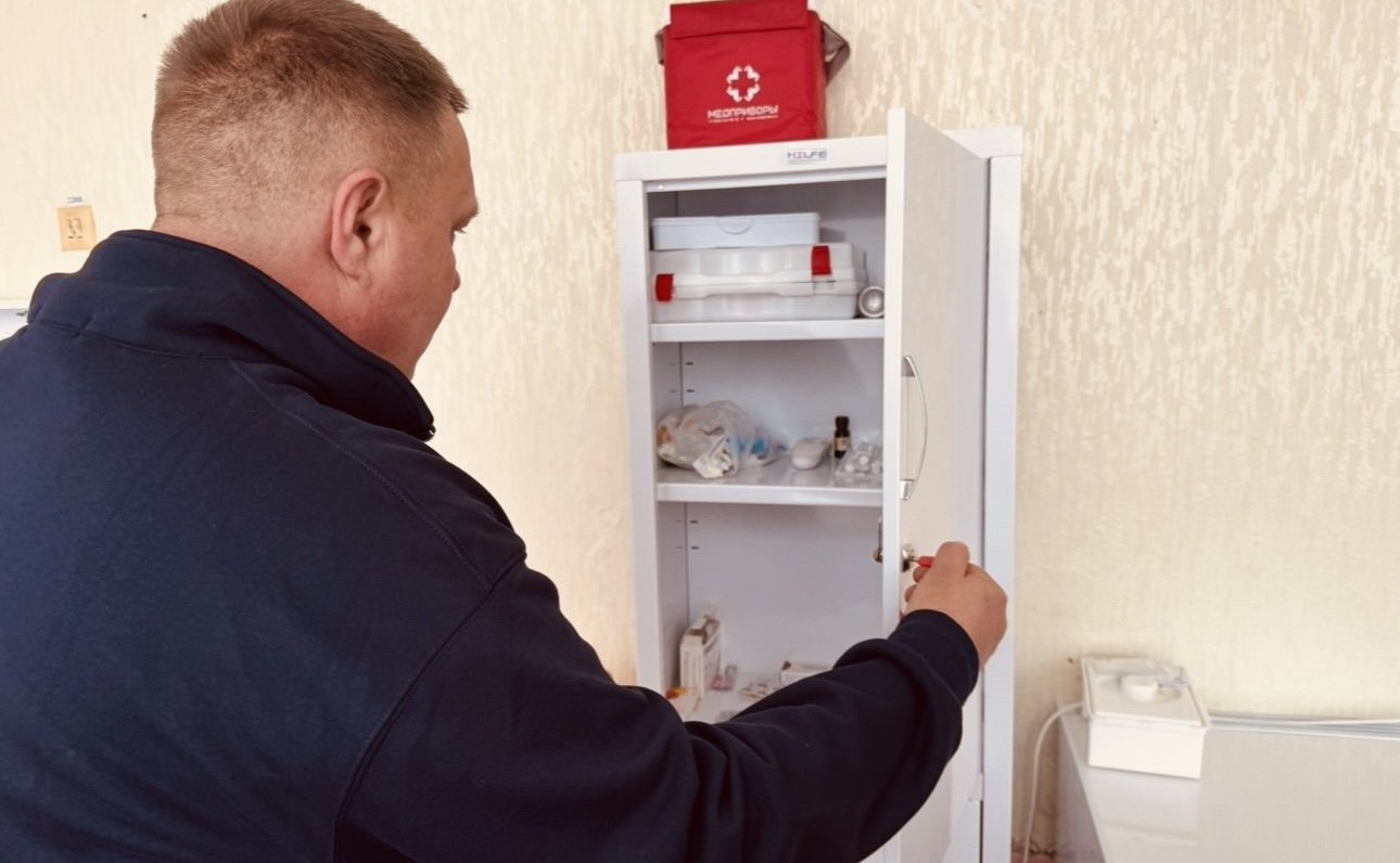 Игорь Кастюкевич посетил школу в поселке Верхний Рогачик