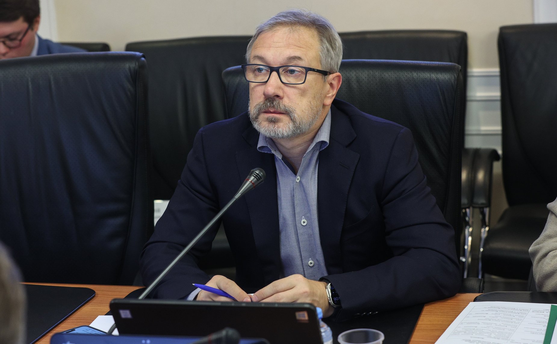 Совместный круглый стол Комиссии по защите государственного суверенитета и предотвращению вмешательства во внутренние дела РФ и Комитета СФ по международным делам «Противодействие экономическим санкциям и иным угрозам со стороны коллективного Запада»