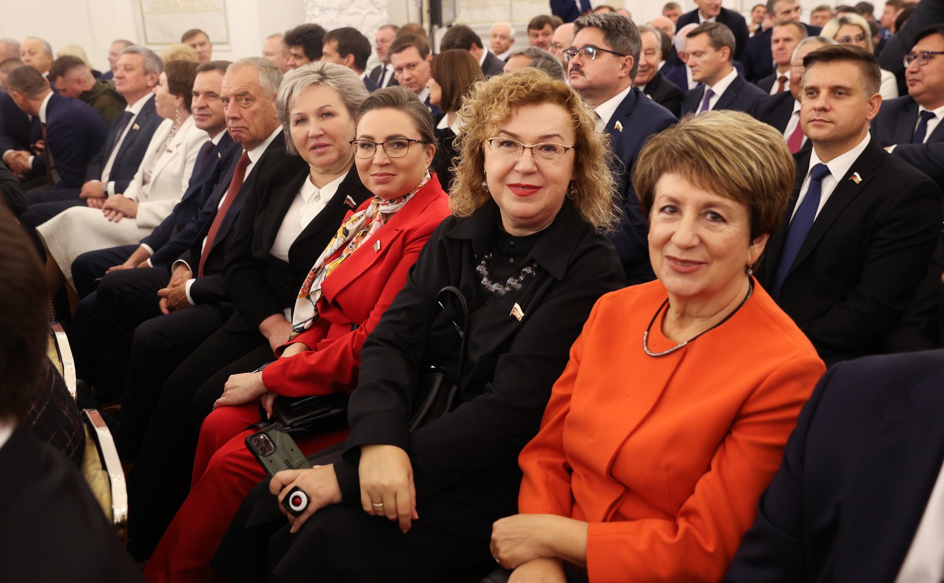 Выступление Президента России Владимира Путина на церемонии подписания договоров о принятии ДНР, ЛНР, Запорожской и Херсонской областей в состав России