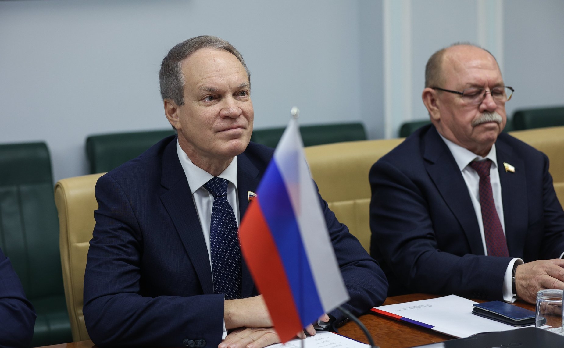 Встреча членов группы по сотрудничеству СФ с Национальным собранием Федерального парламента Непала с членами Непальско-Российской группы дружбы Федерального парламента Непала