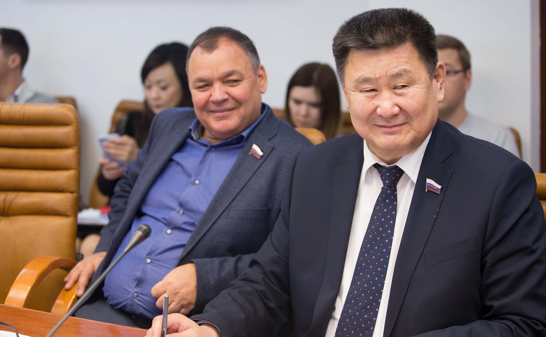 А. Суворов и В. Мархаев