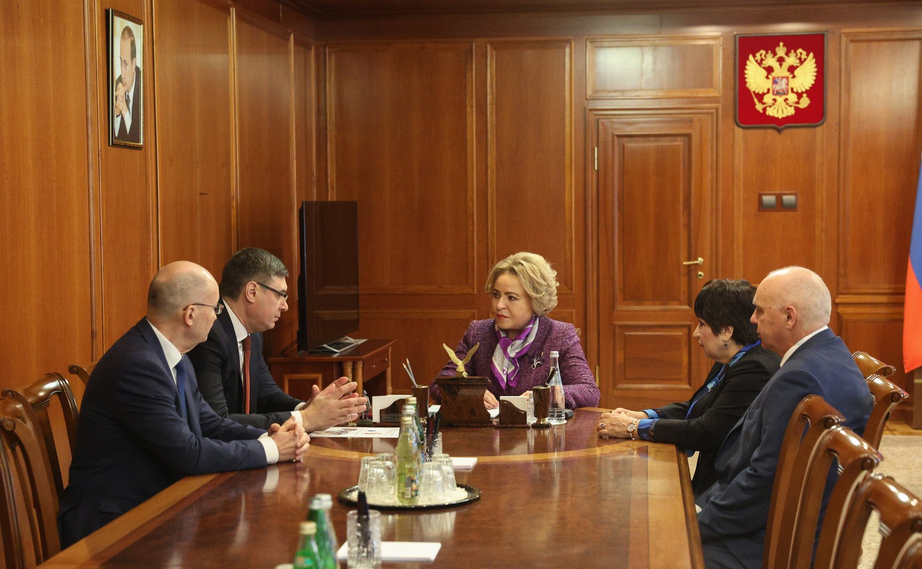 Валентина Матвиенко провела встречу с руководством Владимирской области